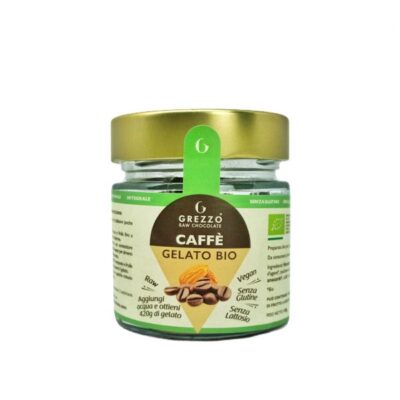 Preparato Bio per Gelato al Caffè (conf. da 8pz x 180g)