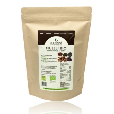 Muesli Bio Mandorle e Semi - Grezzo Raw Chocolate